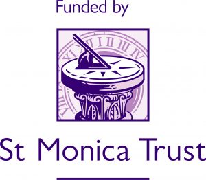 Funded by St Monica Trust logo